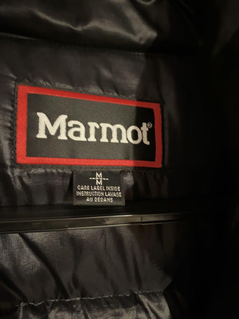 Marmot ダウンジャケット M ブラック　830fp