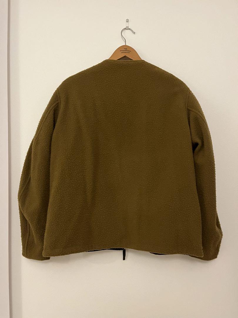 Unfil リバーシブルアウター ブラウン ボア