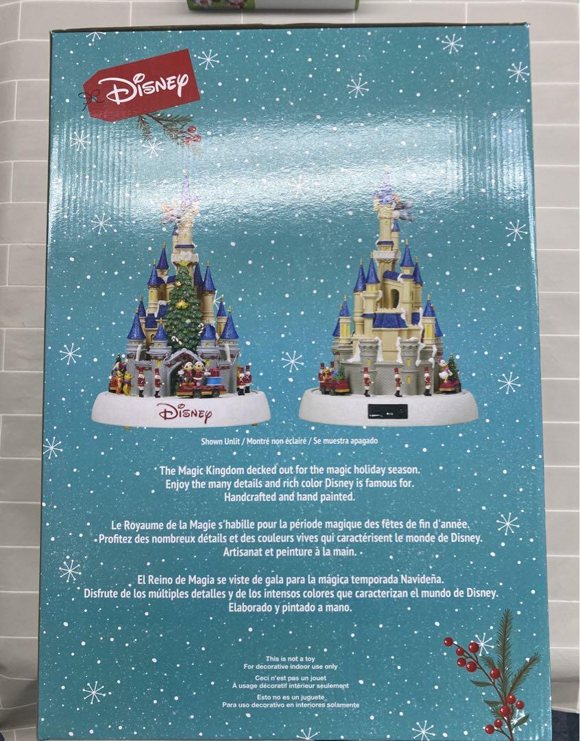 美品 ディズニー センターピースパレード クリスマス シンデレラ城 コストコ ディズニー シンデレラ城 クリスマスツリー コストコ