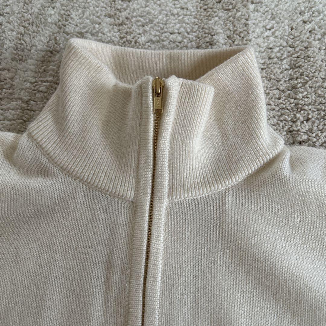 GOOD GRIEF グッドグリーフ Border Zip Knit Top GOOD GRIEF グッドグリーフ Border Zip Knit Top