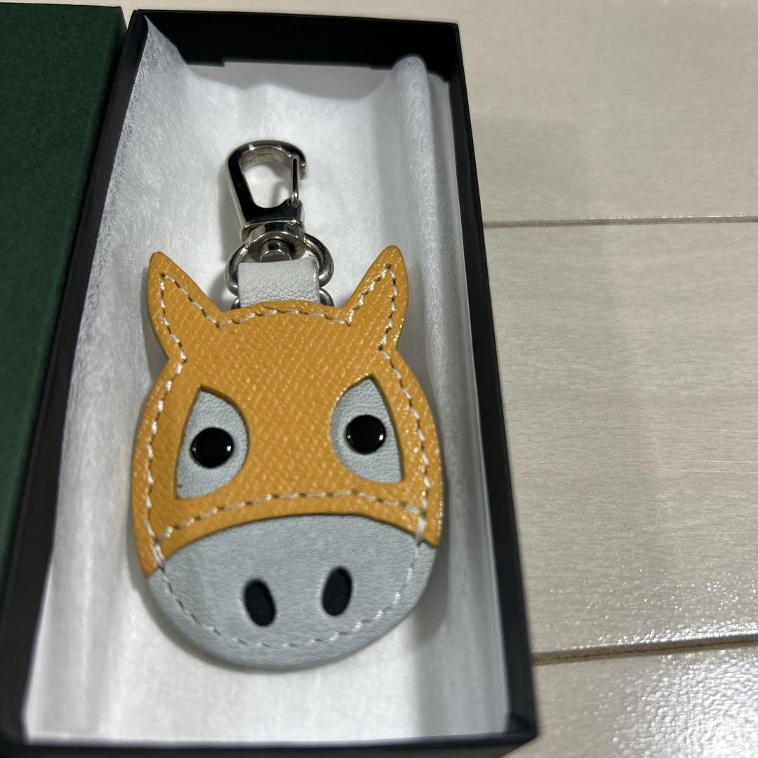 ソメスサドル　馬メンコキーホルダー