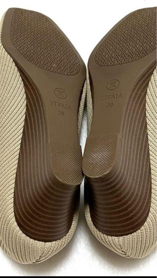 VIVAIA パンプス ウェッジパンプス VIVAIA スクエア パンプス 春夏