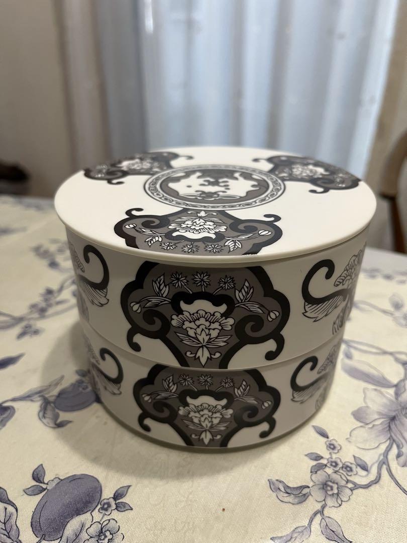 baobao0301　JAPAN SNOW 古伊万里草花紋鉢　 未使用品 ARITA PORCELAIN LAB JAPAN SNOW 古伊万里草花紋・二段重 | 佐賀