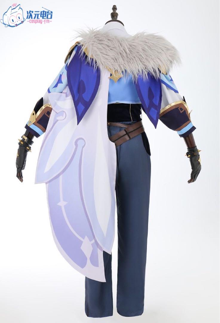 【お取り置中】原神　ガイア　コスプレフル衣装＋ウィッ 三分妄想 原神 ガイア 衣装