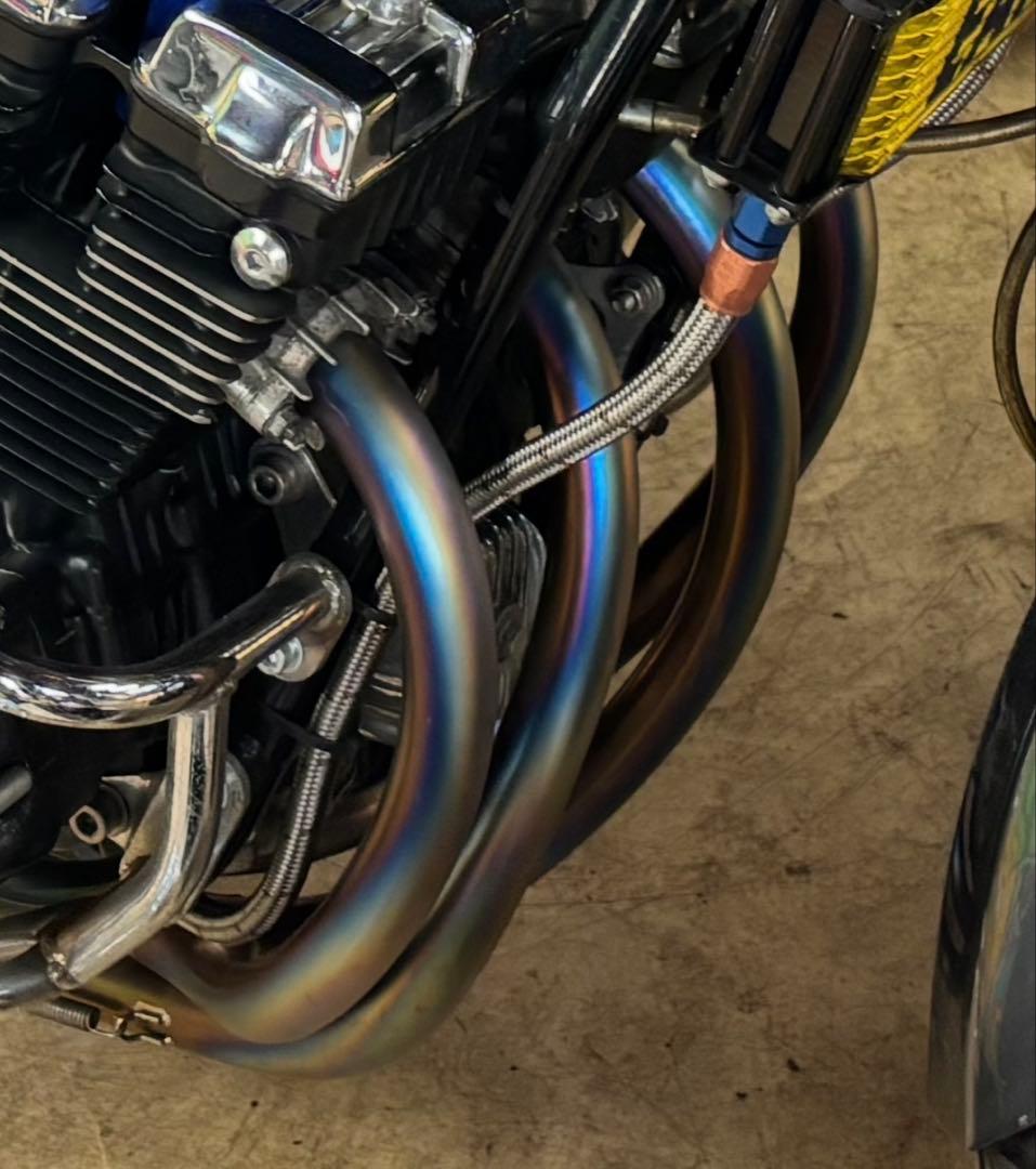 CBX400F エンデュランス　チタン　42.7 本多エンデュランス