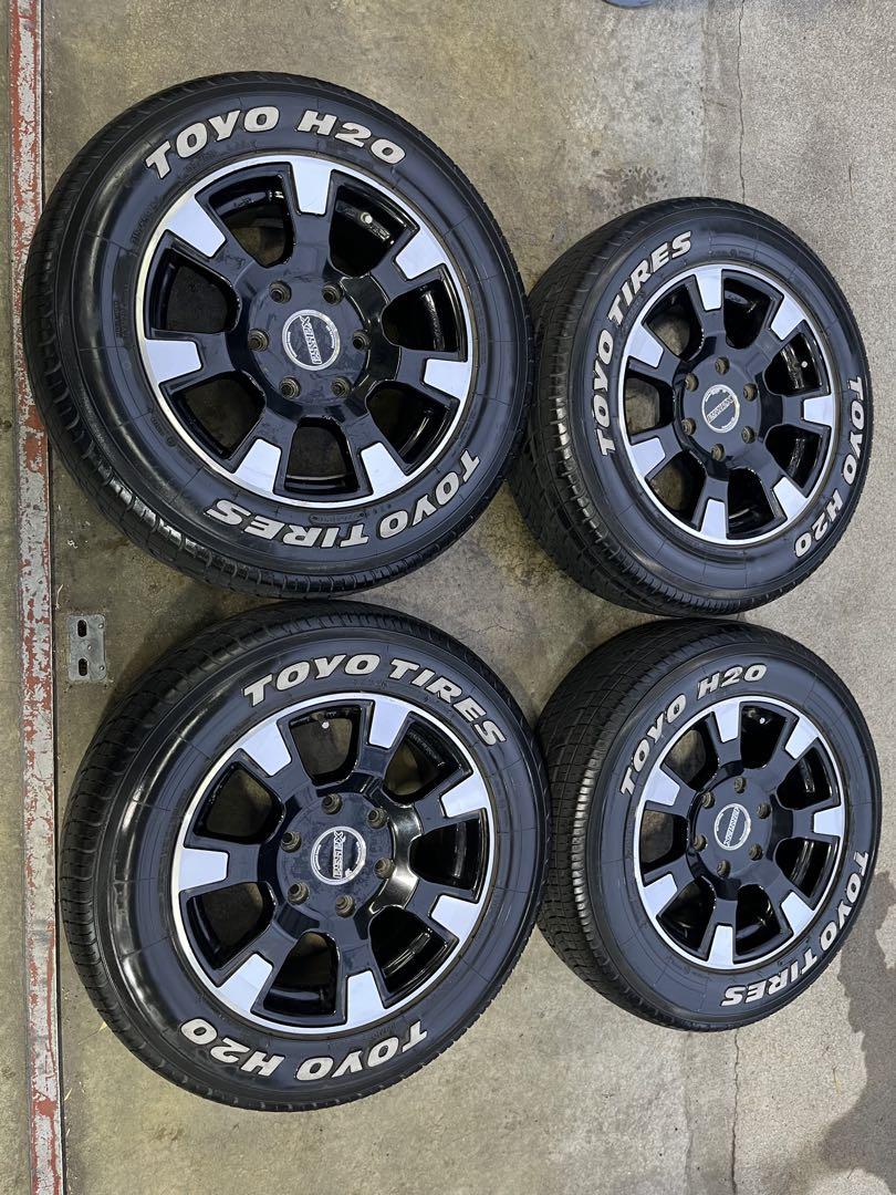 essex 16インチアルミホイールタイヤホワイトレタータイヤ H20 TOYO
