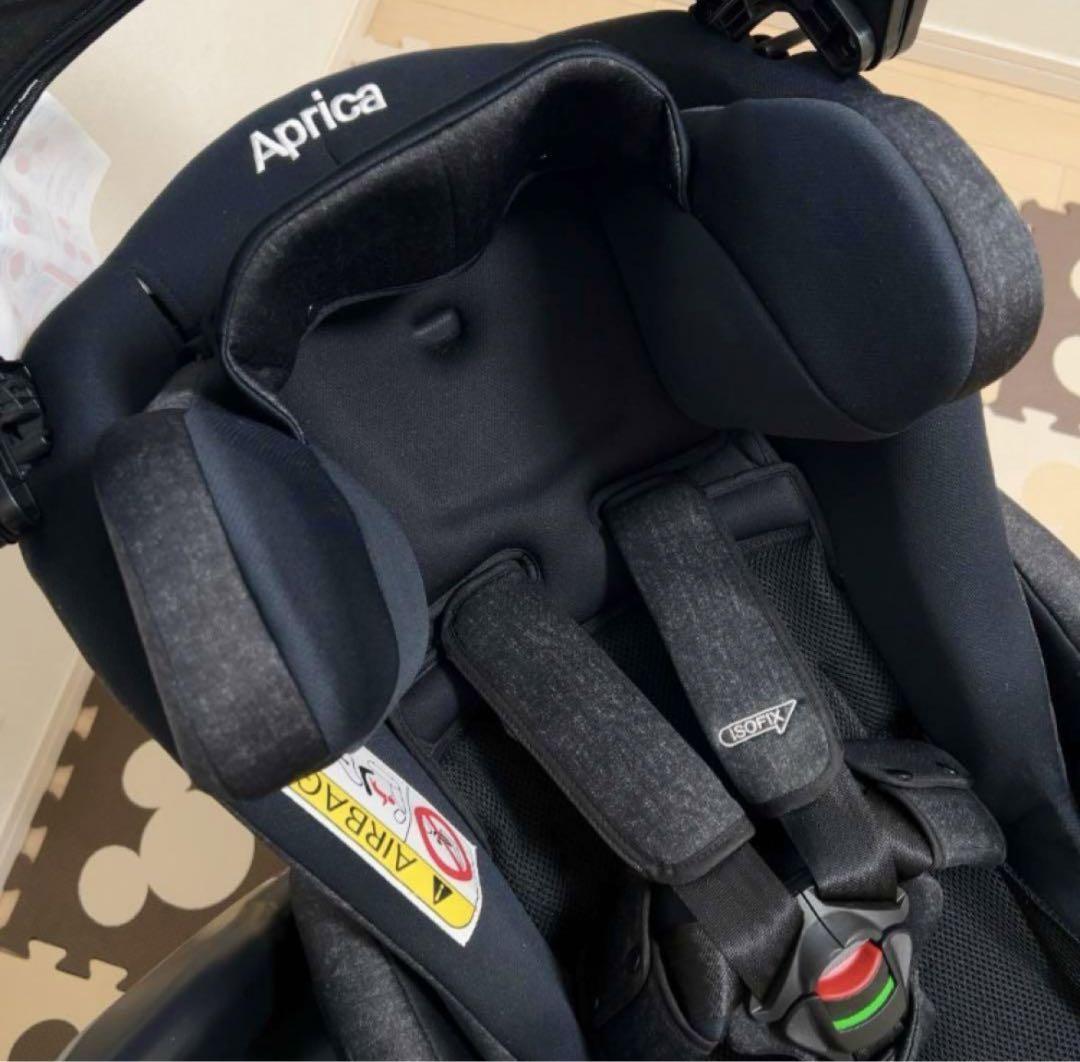 【☆美品☆】アップリカ☆チャイルドシート☆フラディアグロウisofix☆ブラック
