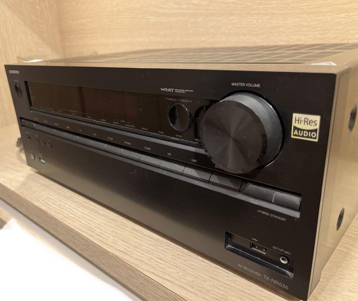 美品》ONKYO オンキョー AVアンプ/ TX-NR636（2025年最新onkyo 1