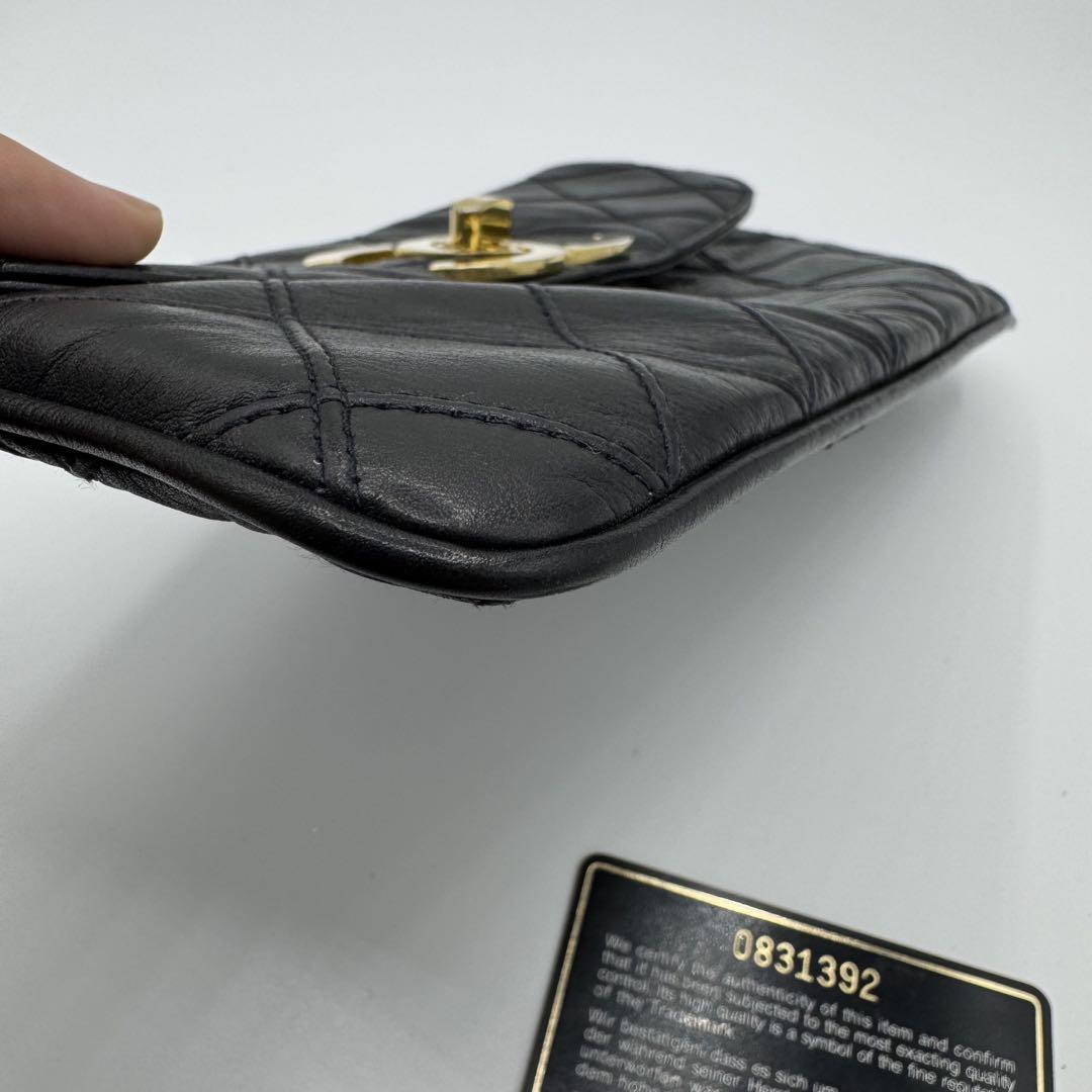 CHANEL シャネル ココマーク ターンロック ビコローレ クラッチ