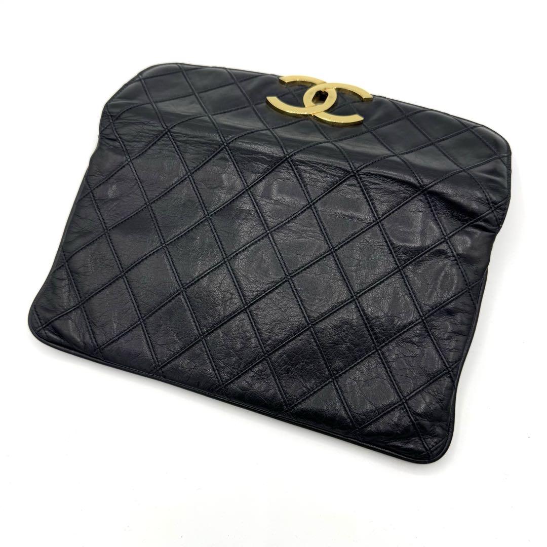 CHANEL シャネル ココマーク ターンロック ビコローレ クラッチ