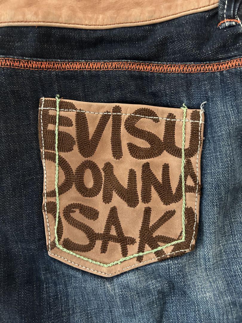 希少　90’s Evisu Paris France vintage skirt