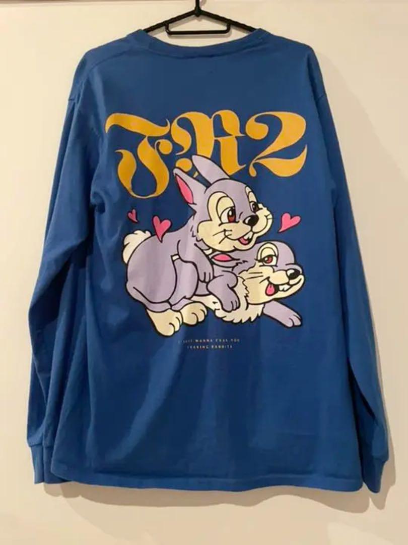 有名な高級ブランド FR2 ロンT 兎 Tシャツ/カットソー(七分/長袖