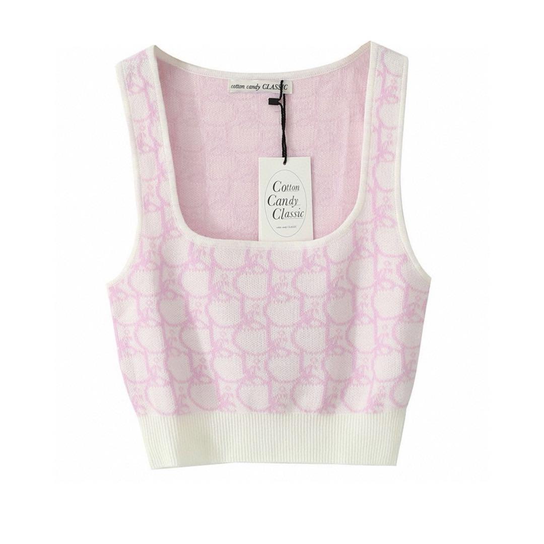 【新品未使用】cotton candy CLASSIC キャミトップス パンツ