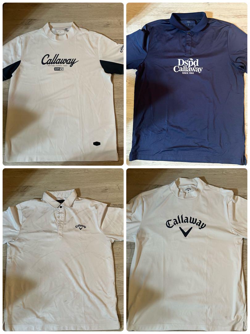 Callaway ゴルフシャツ 3Lオールスターズ4点 5,000円