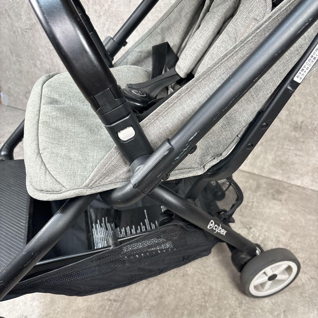 cybex サイベックス イージーS バンパー付き マンハッタングレー