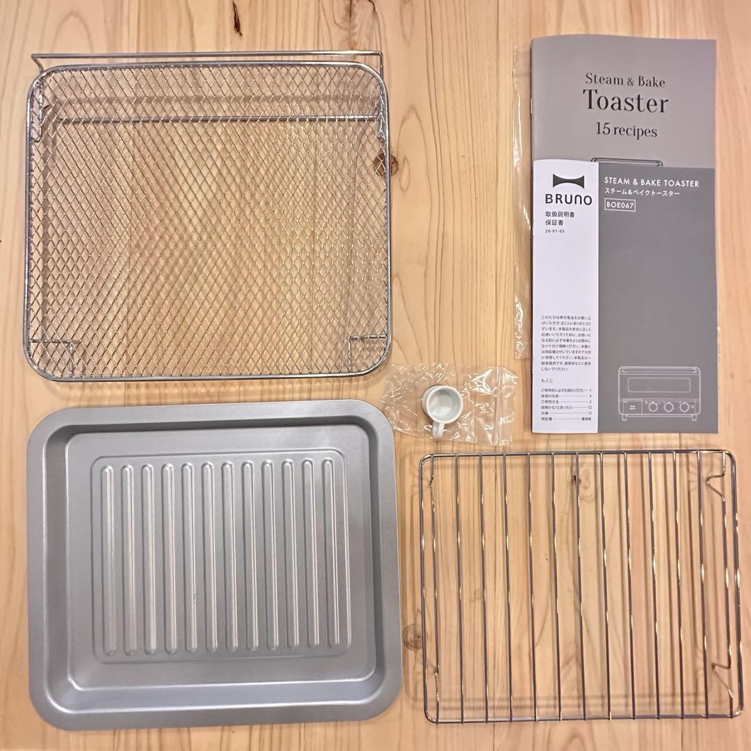新品未使用】 Bruno スチーム&ベイク オーブントースター