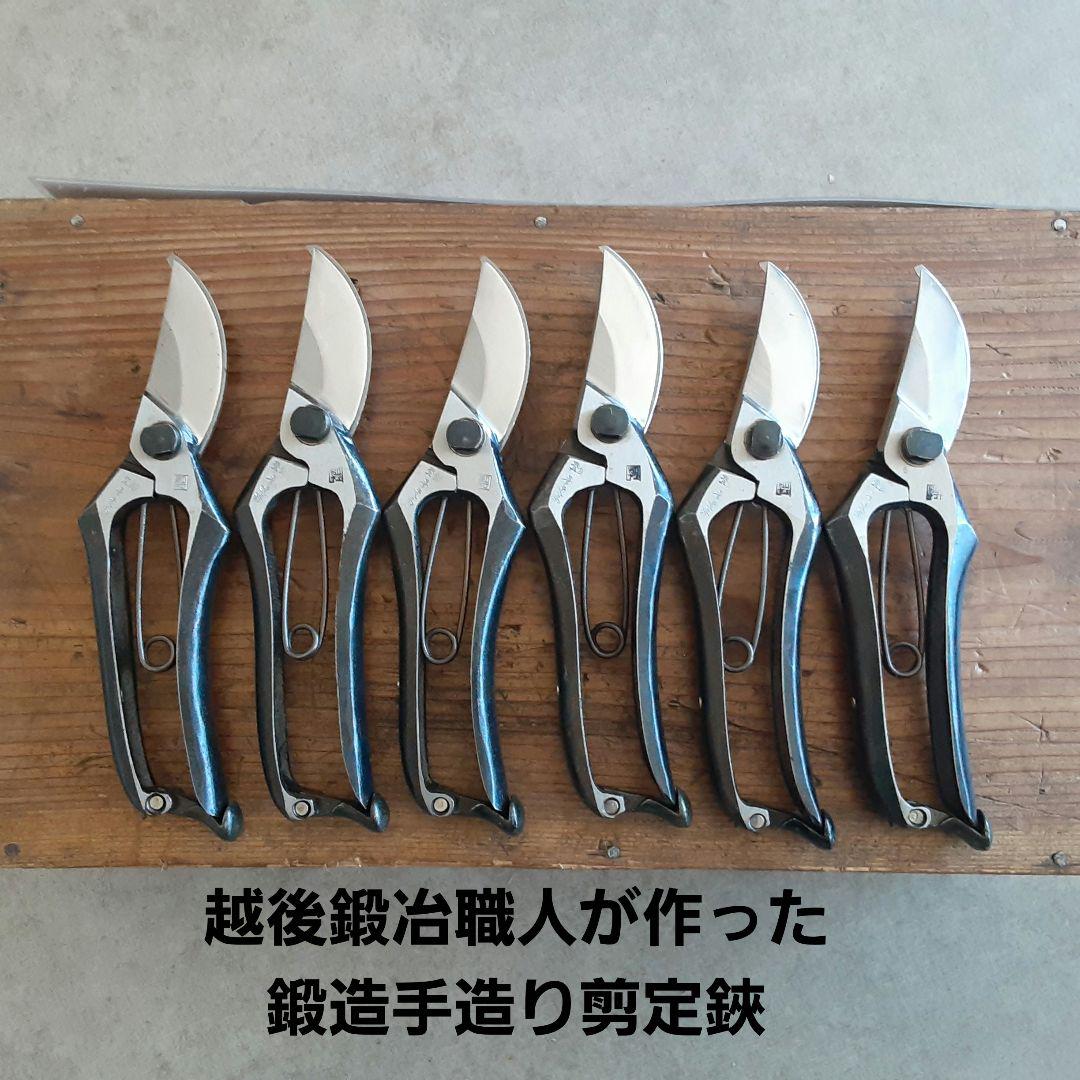 越後鍛冶職人が造った剪定鋏A200mm 6本セット - メルカリ