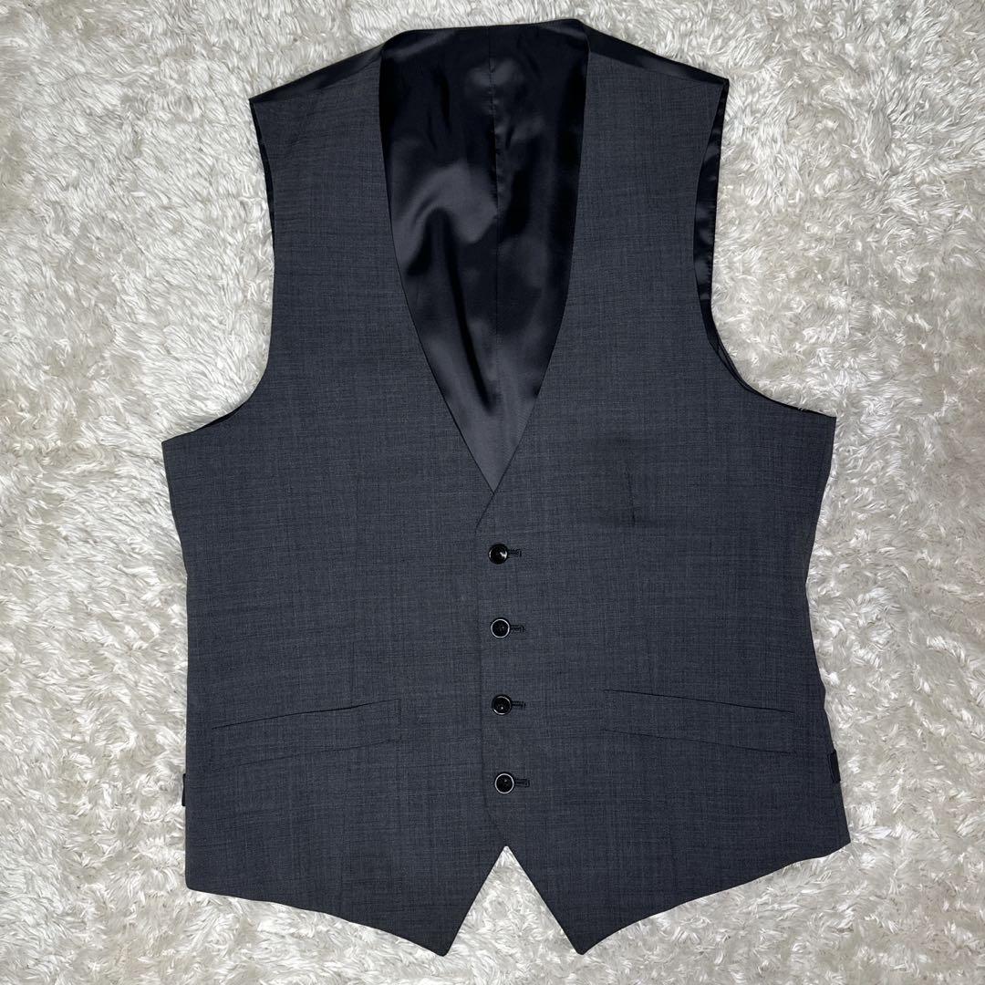 【美品　スリーピース】スーツセレクト　SUIT SELECT　スーツセットアップ