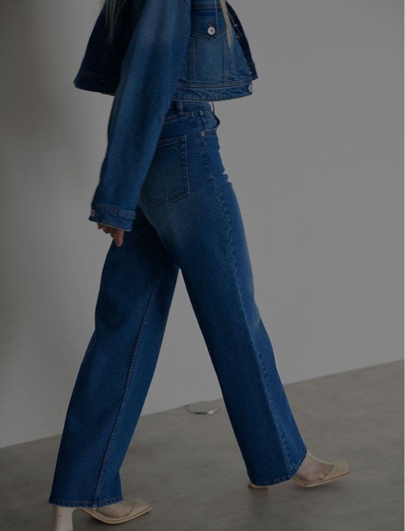 Ameri VINTAGE HIGH WAIST LOOSE DENIM 新品 | caesaulavirtual.com