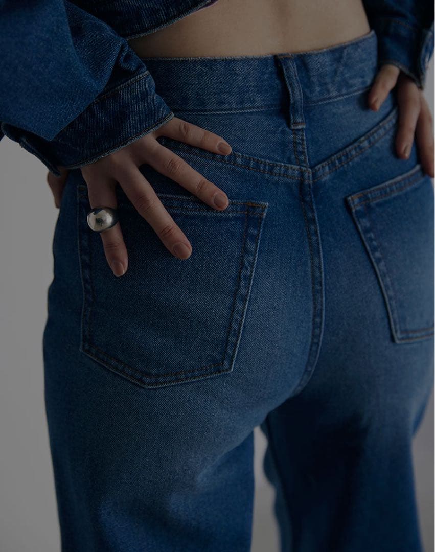 Ameri VINTAGE HIGH WAIST LOOSE DENIM 新品 | caesaulavirtual.com