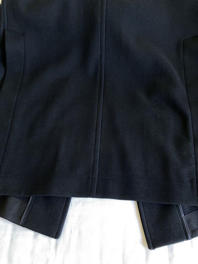 美品 ユニクロ +J オーバーサイズダッフルコート Mサイズ 黒 uniqlo