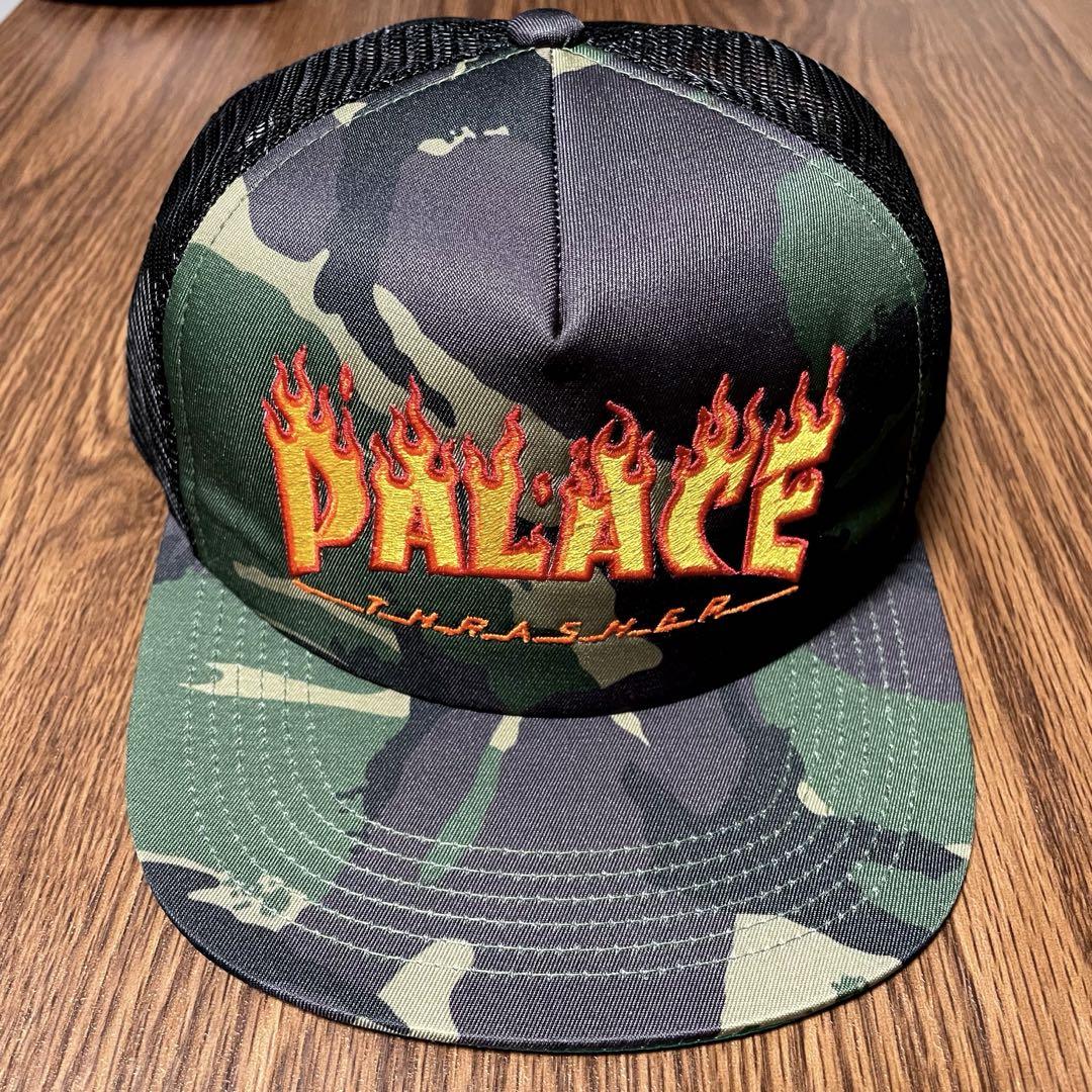 2025公式店舗 PALACE THRASHER TRUCKER CAMO 帽子