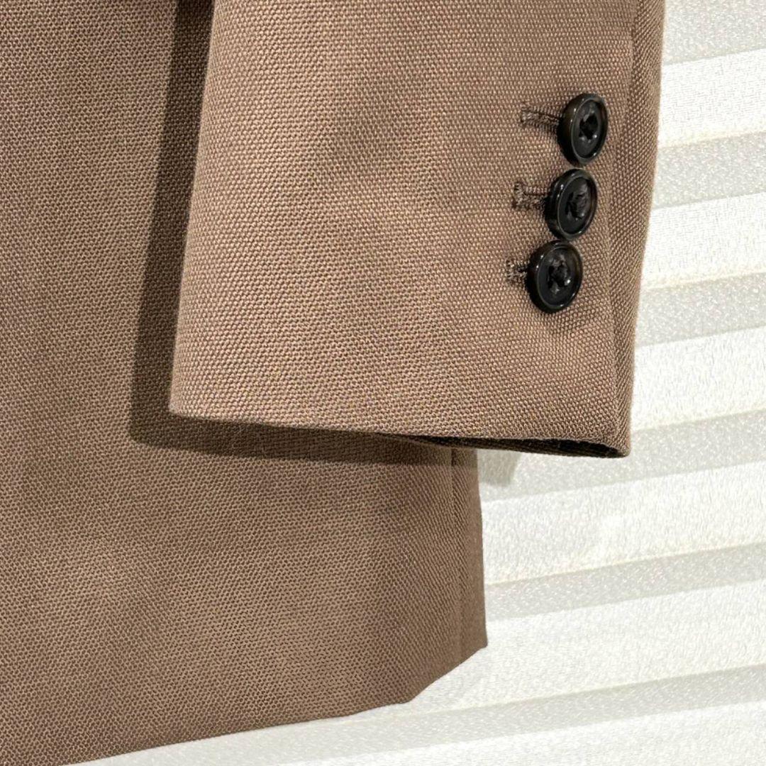 【極美品】UNITEDARROWS ダブルブレストジャケット ブラウン 38