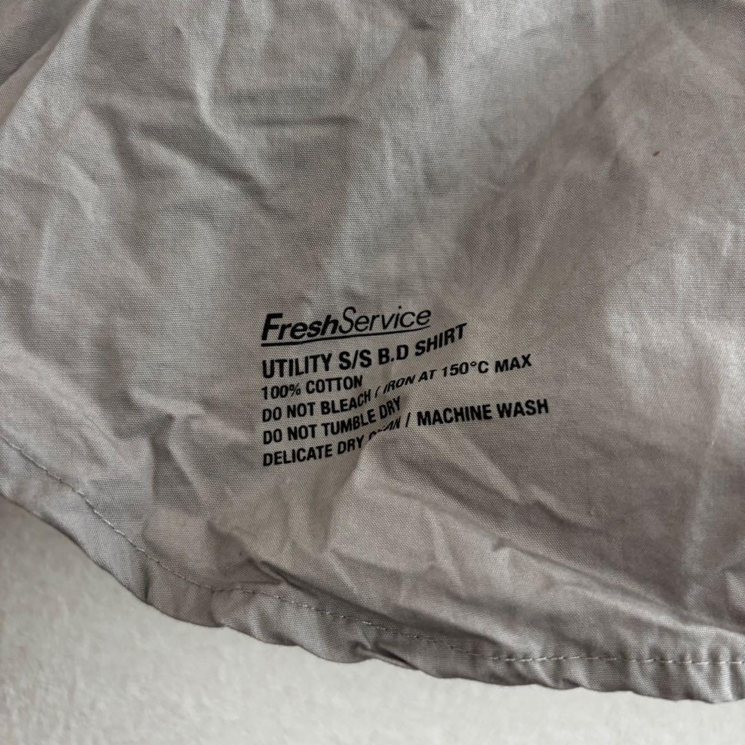 【良品】Fresh Service UTILITY S/S B.D SHIRT