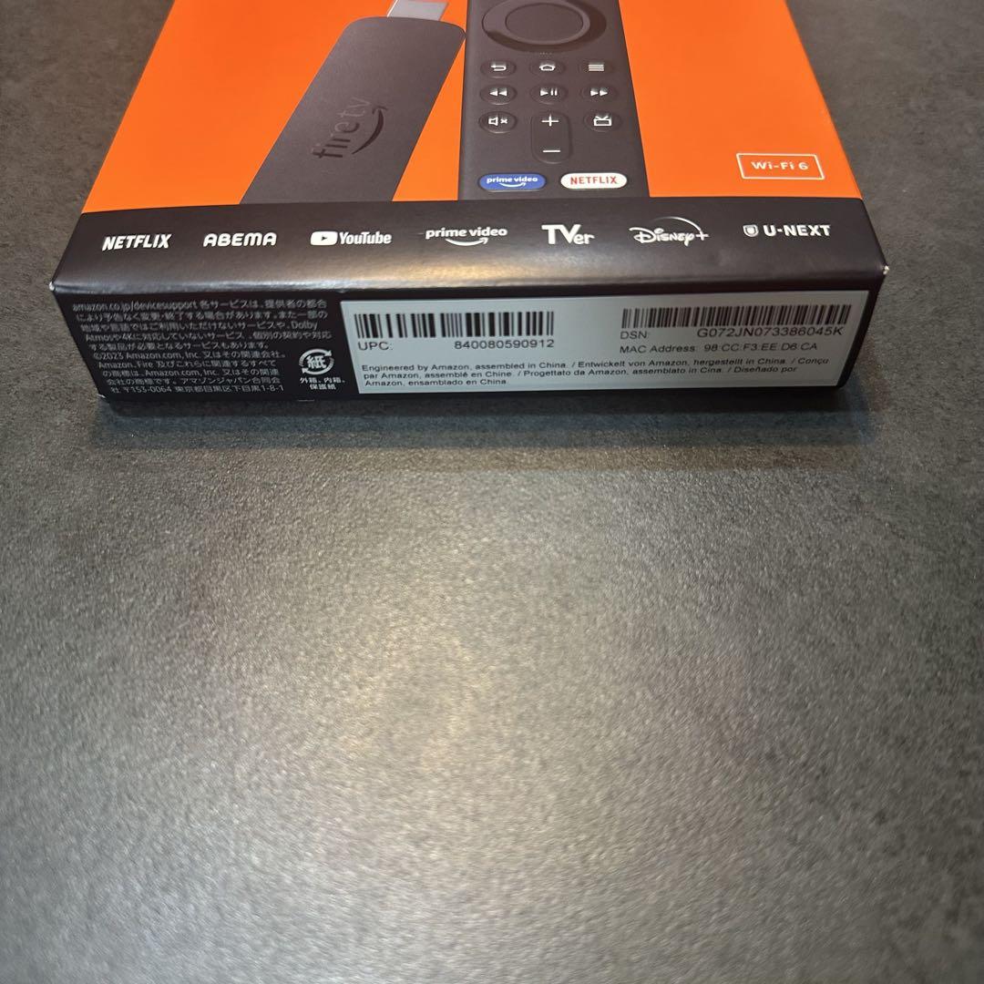 Amazon Fire TV Stick 4k 第2世代 ファイアー スティック