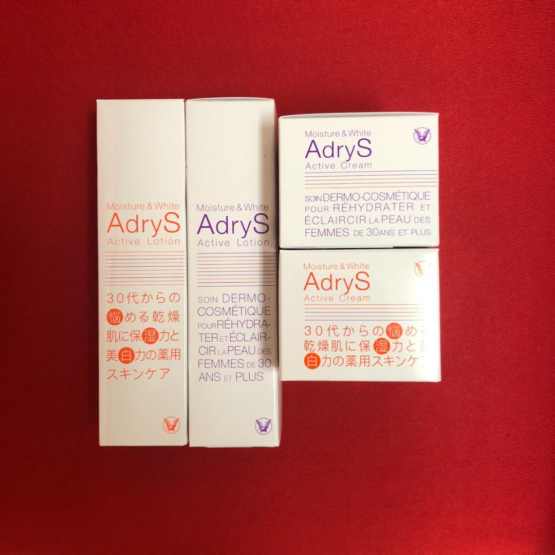 大正製薬 AdryS アクティブクリーム30g ローション120ml 新品 大正製薬 AdryS アクティブクリーム30g ローション120ml 新品