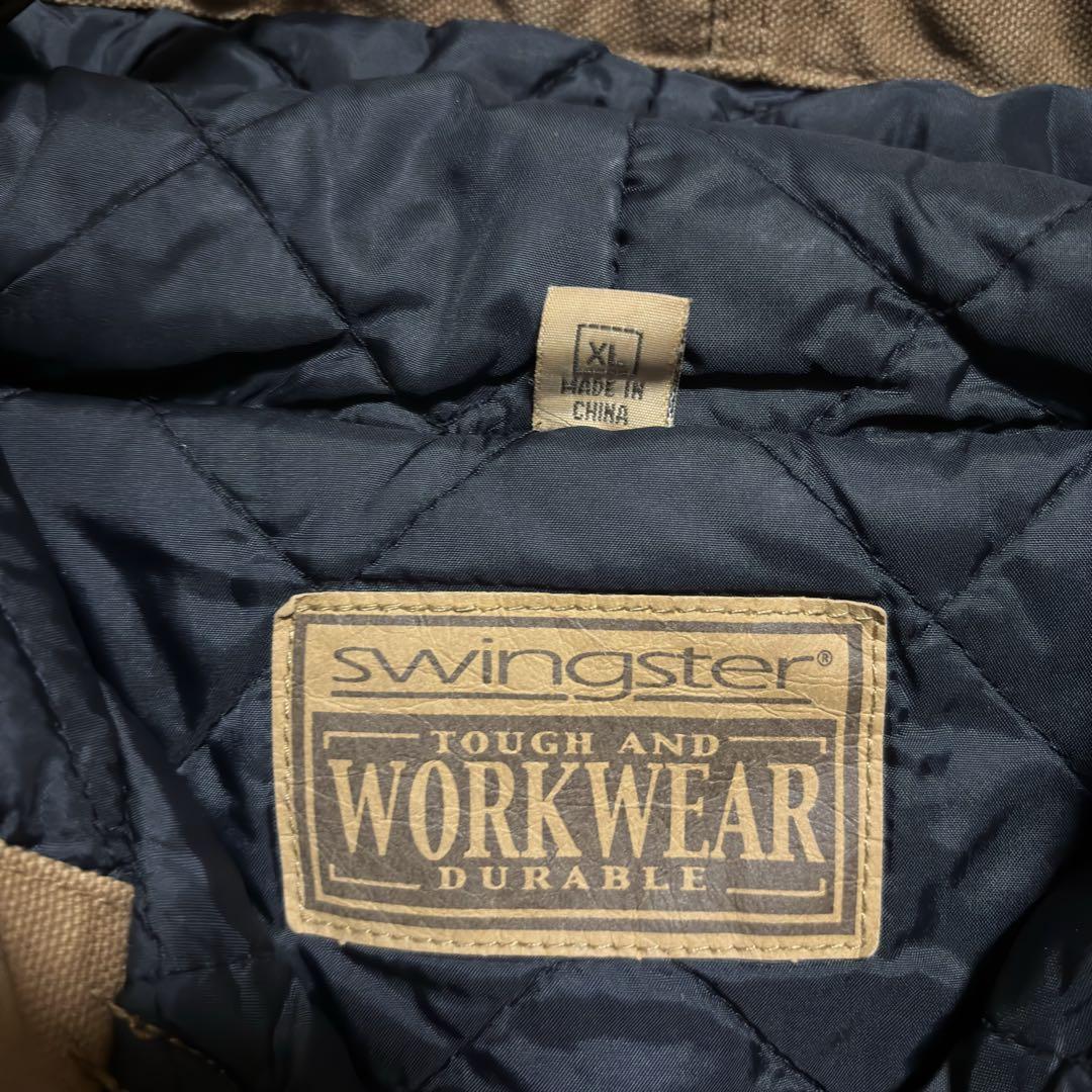 00s Vintage Swingster Work Hoodie XL