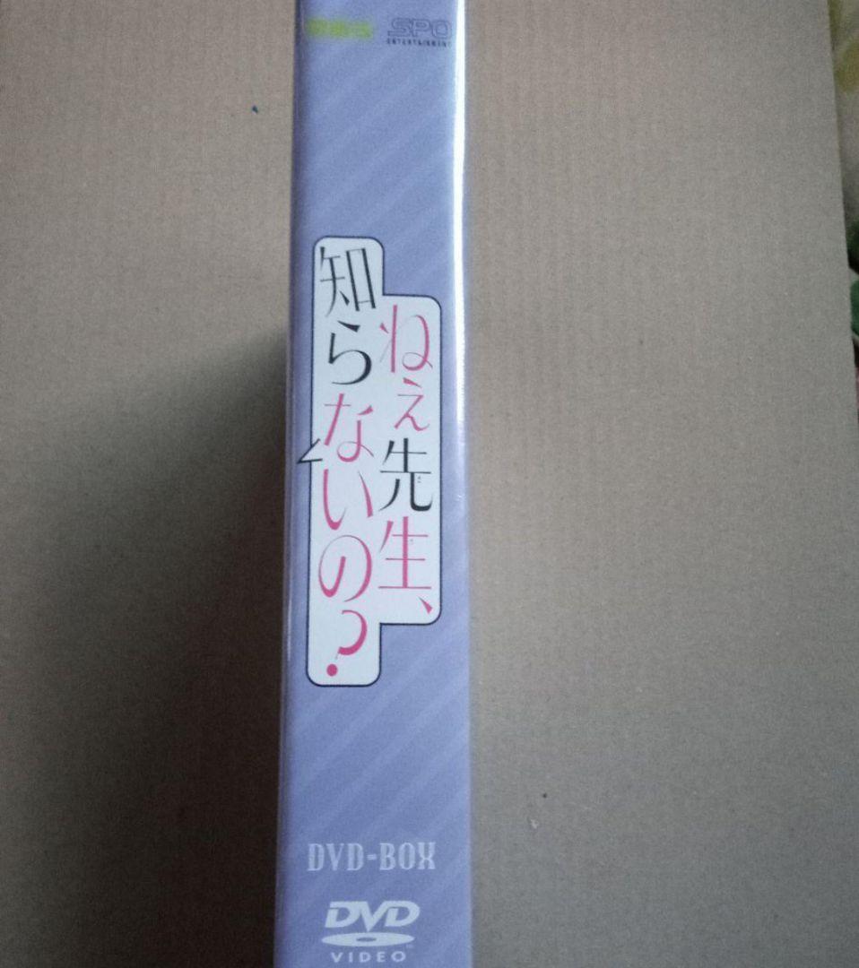 ねぇ先生,知らないの? DVD-BOX〈3枚組〉新品未開封