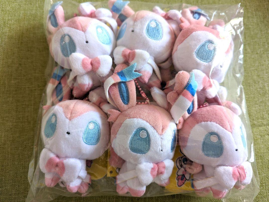 ニンフィア　6体セット　ポケモンドールズ　もっちりマスコット