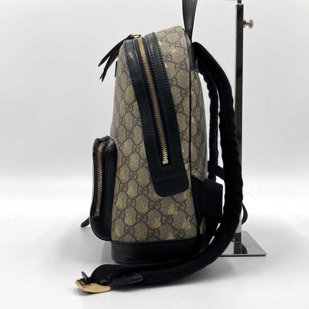 特価商品  グッチ✨GUCCI リュック GGスプリーム ビー 蜂 レザー 本革 バッグ