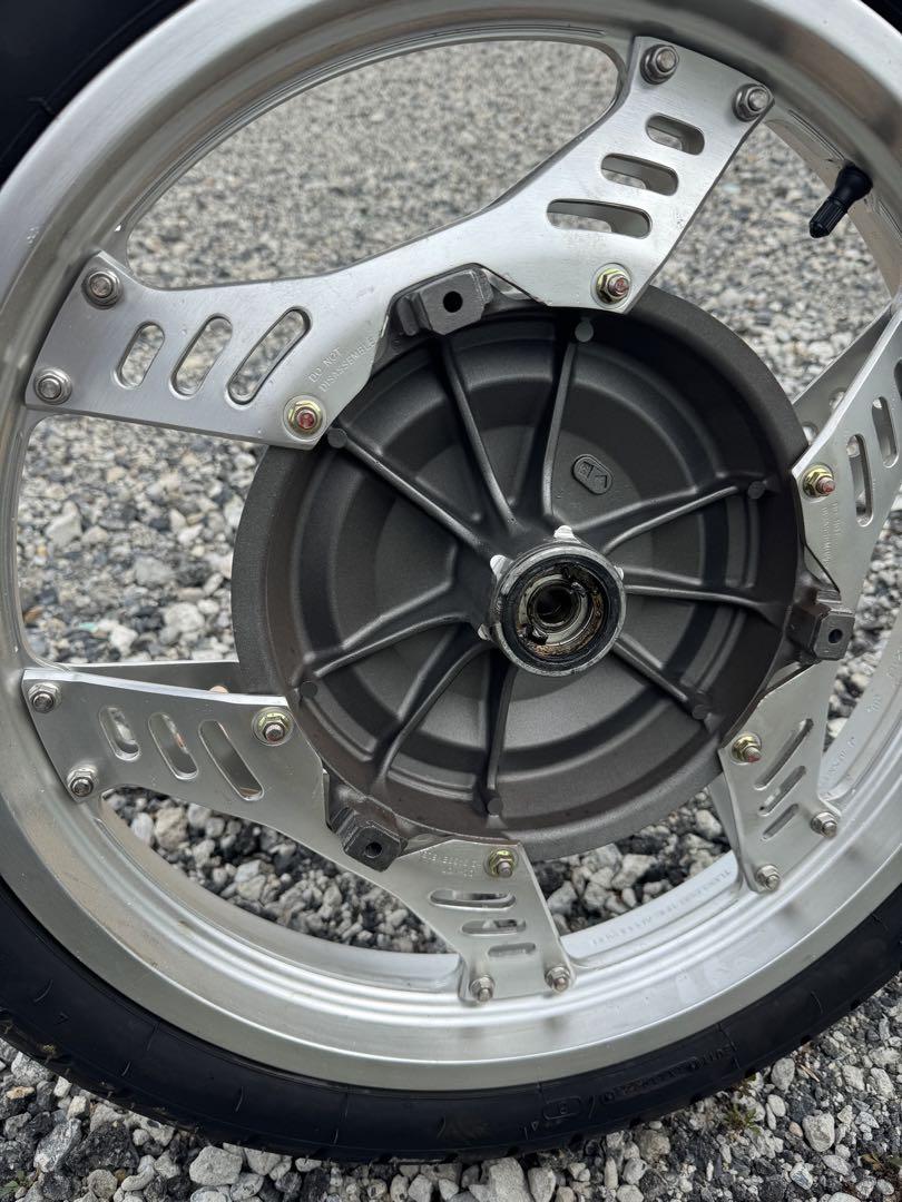 cbx400f リメイクホイール