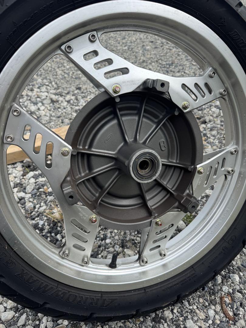 cbx400f リメイクホイール