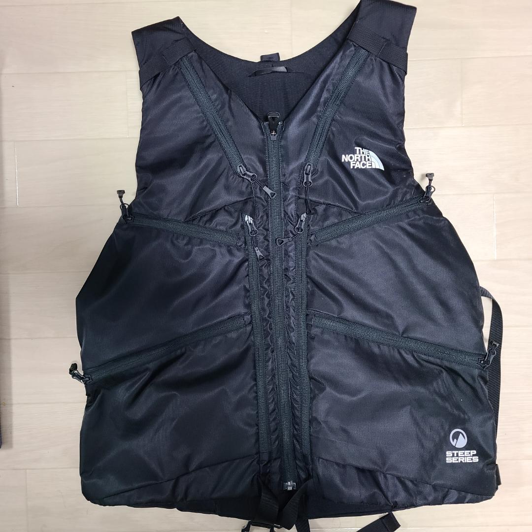 希少・美品】ノースフェイス パウダーガイドベスト NS51501 希少・美品】ノースフェイス パウダーガイドベスト NS51501