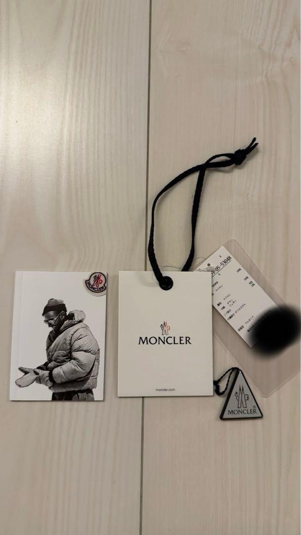 MONCLER HERMINE黒 ダウンジャケット ロング丈