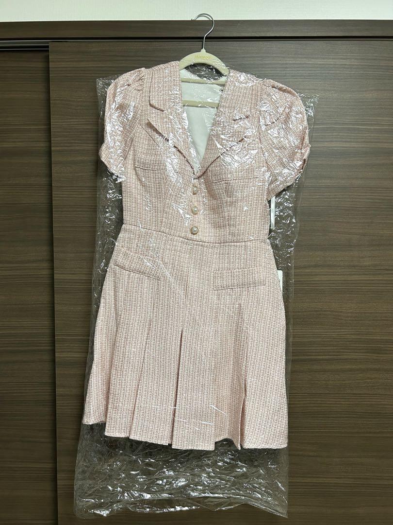 【タグ付き新品未使用】JEWELS ピンクドレスSサイズ