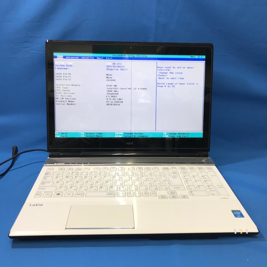 NEC LAVIE LL750/SSW-W-i7-4G-37