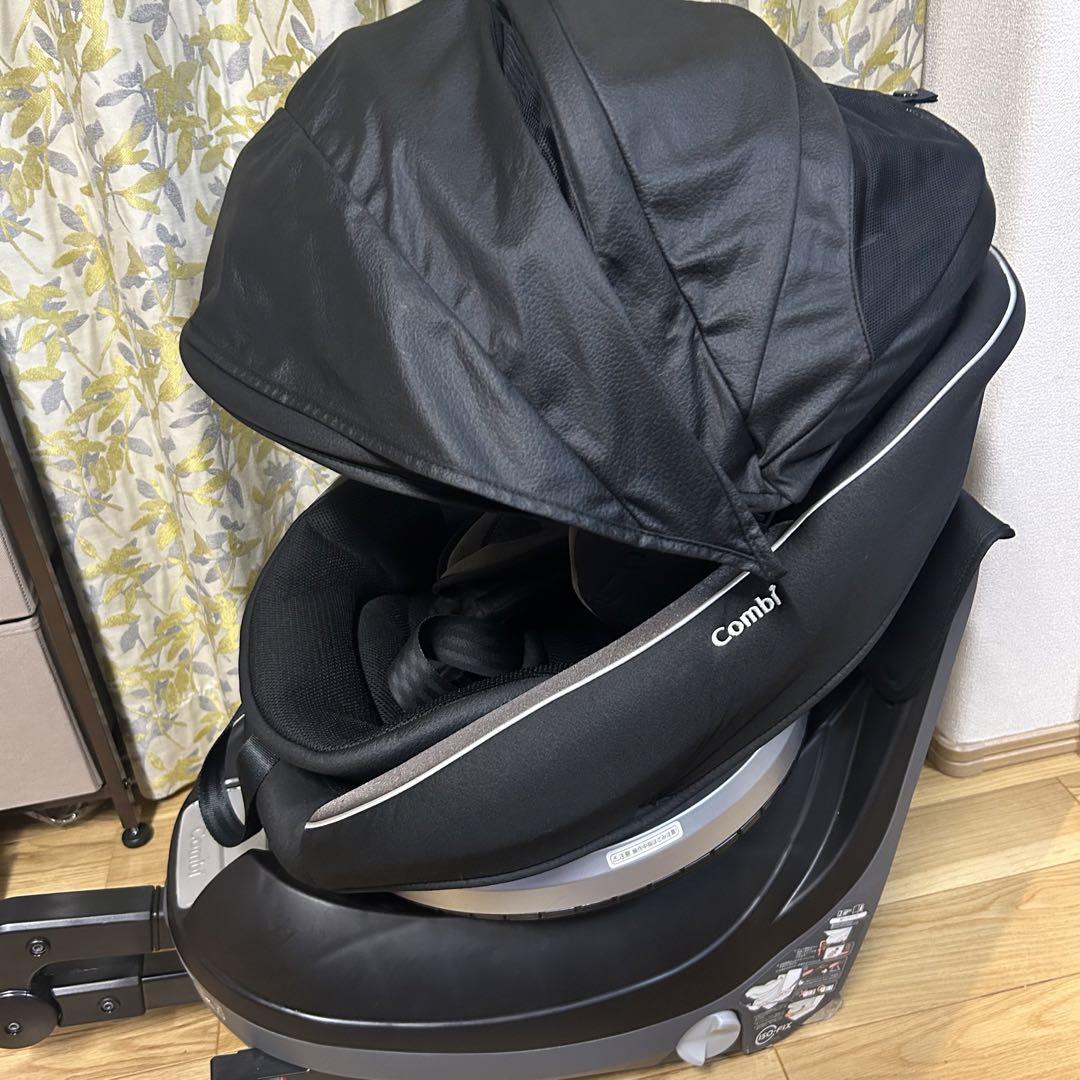 美品　combi クルムーヴスマートisofix  回転式　新生児から