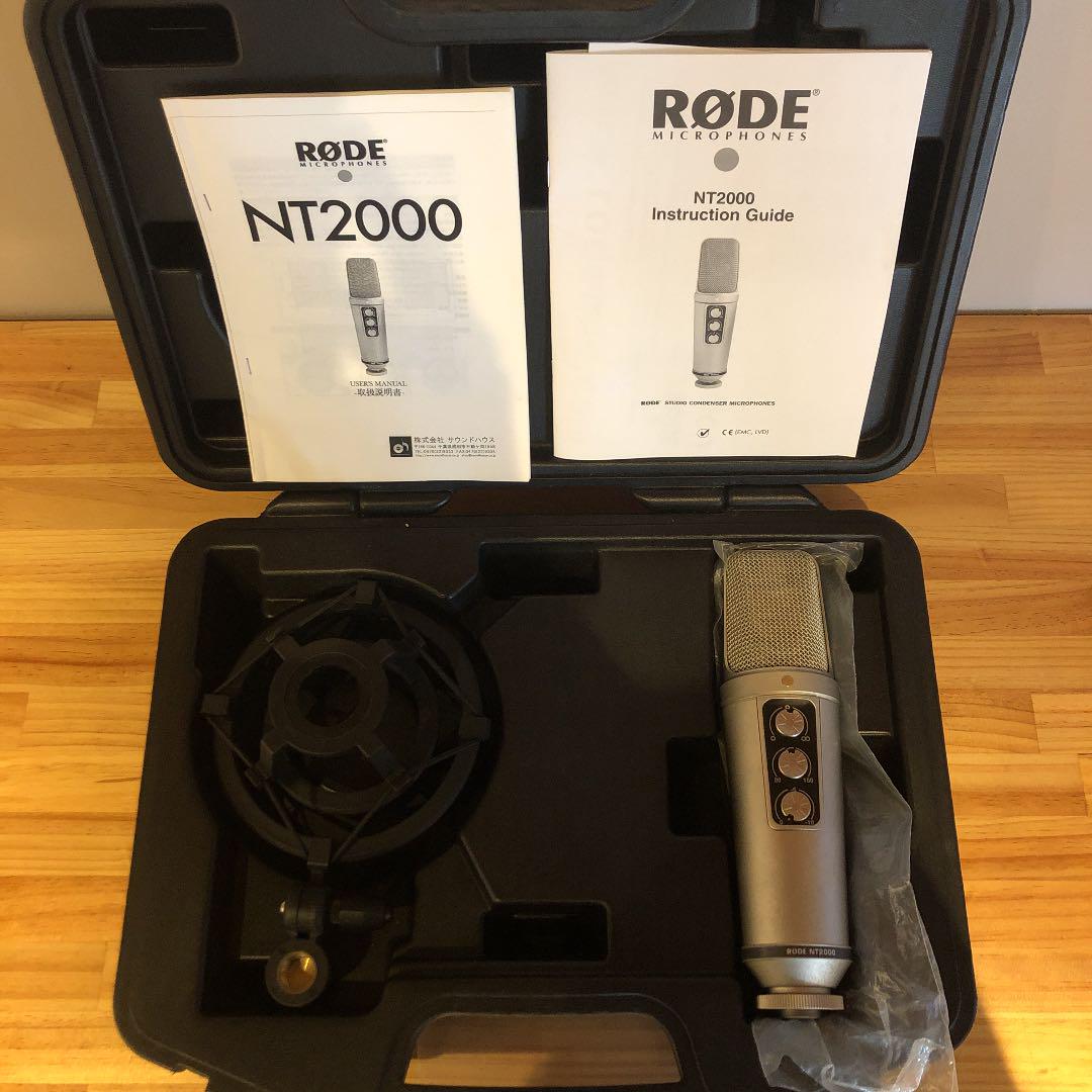 NT2000 RODE コンデンサーマイク　美品 RODE(ロード) NT2000 / コンデンサーマイク / NT2000: マイク