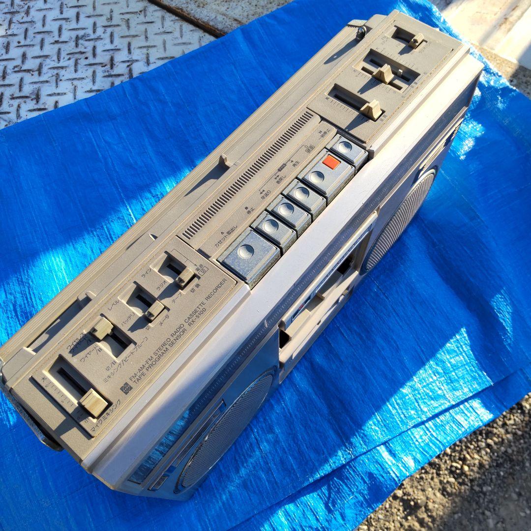 ナショナル カセットデッキ ジャンク品 ポータブルプレーヤー