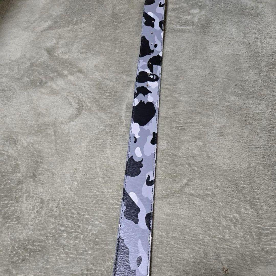 A BATHING APE　バックルベルト　カモフラ エイプ　BAPE