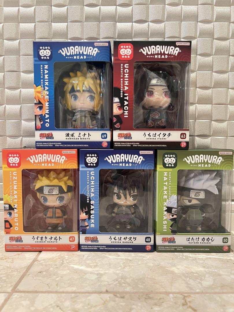 NARUTO疾風伝 ゆらゆらヘッドフィギュア 5体セット - メルカリ