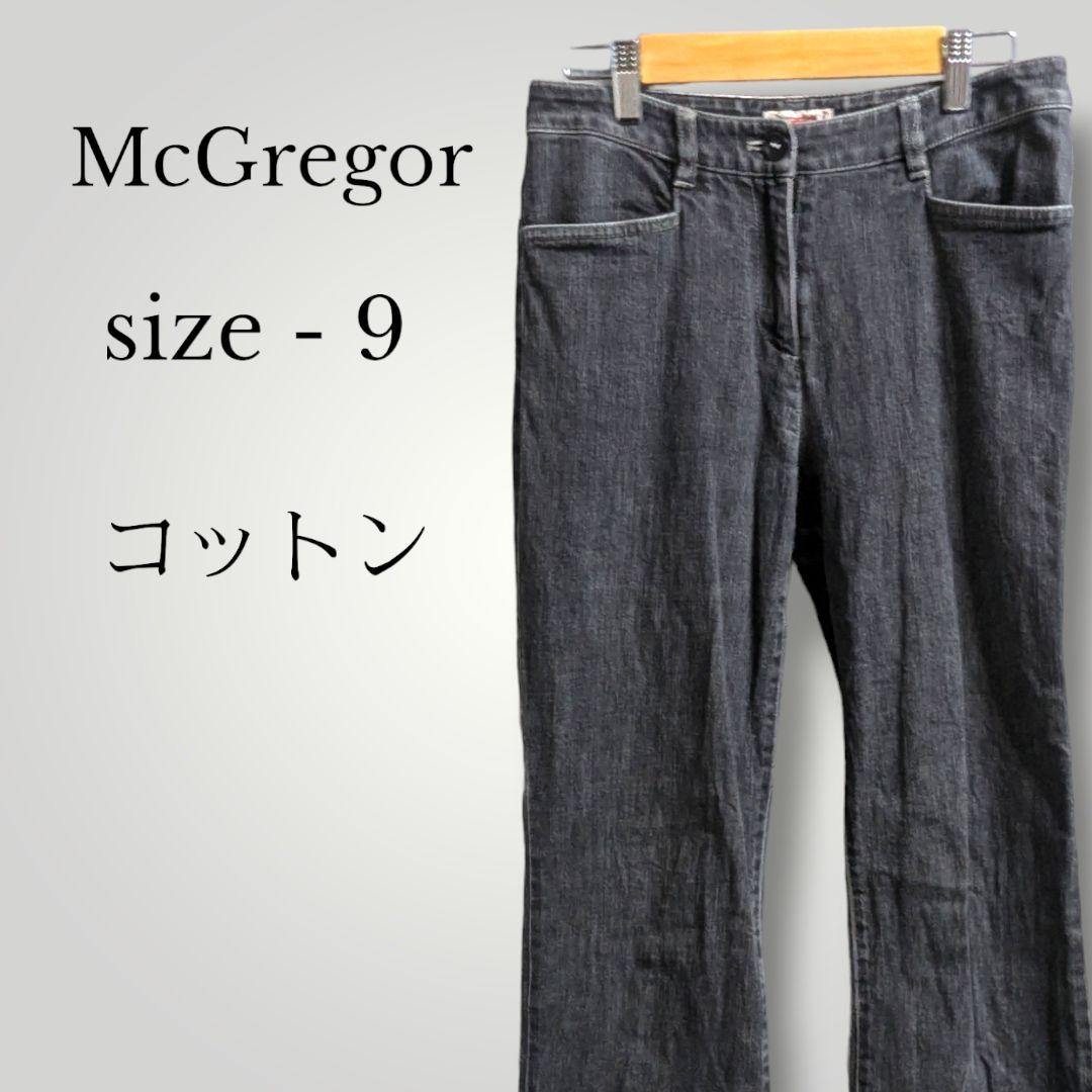 【10】マックレガー ストレートデニムパンツ バック刺繍 ストリート アメカジ