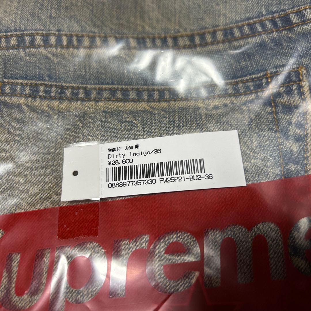 Supreme Regular Jean Dirty Indigo 36