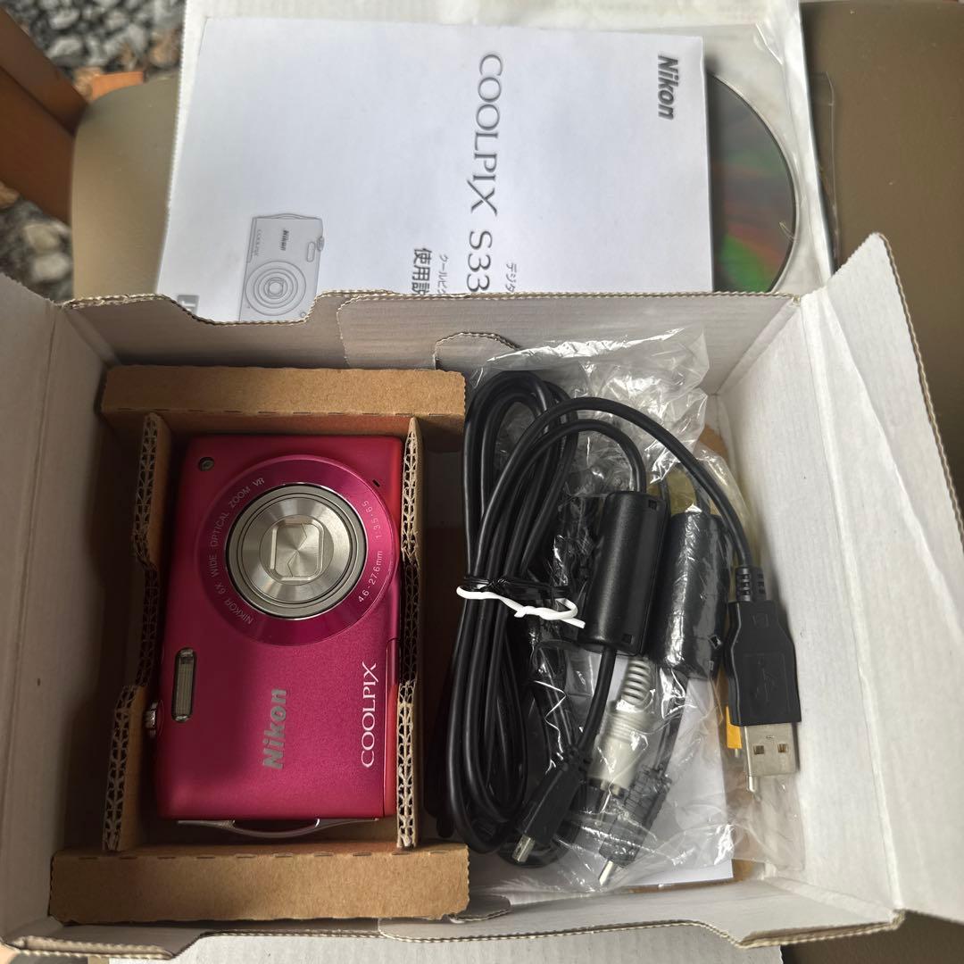 Nikon COOLPIX S3300 ピンク