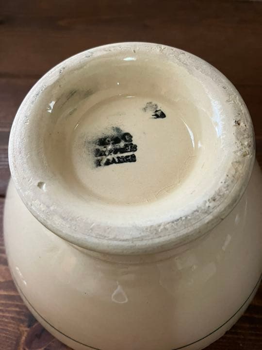 フランスアンティーク K&Gリュネヴィル カフェオレボウル | www