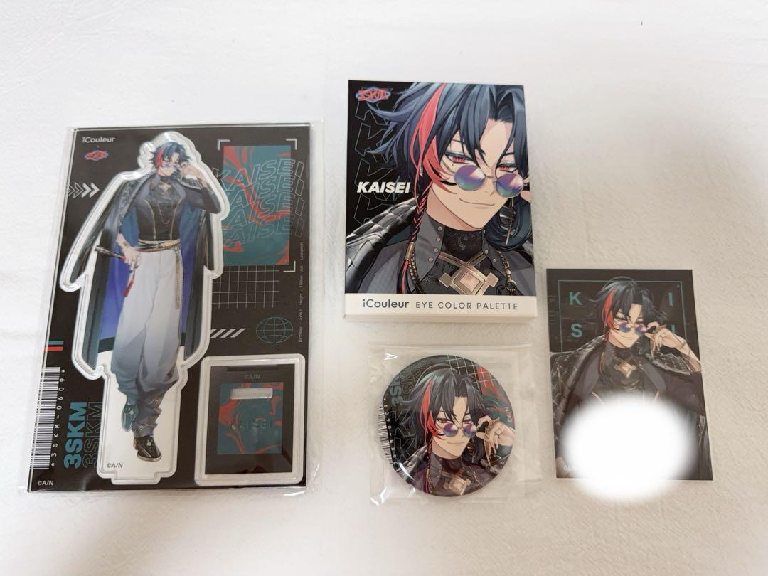 にじさんじ iCouleu 魁星 アイシャドウ アクスタ 缶バッジ チェキ